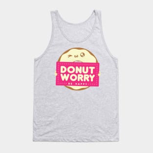 DONUT WORRY - Be Happy Tank Top